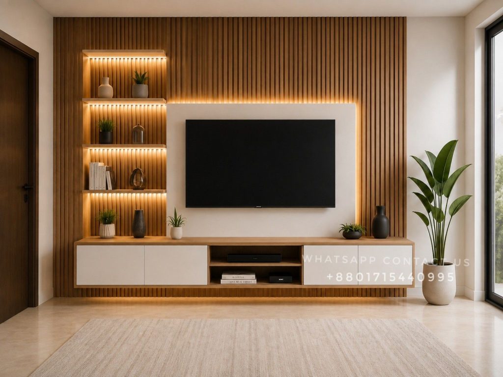 Modern Interior TV Cabinet Design