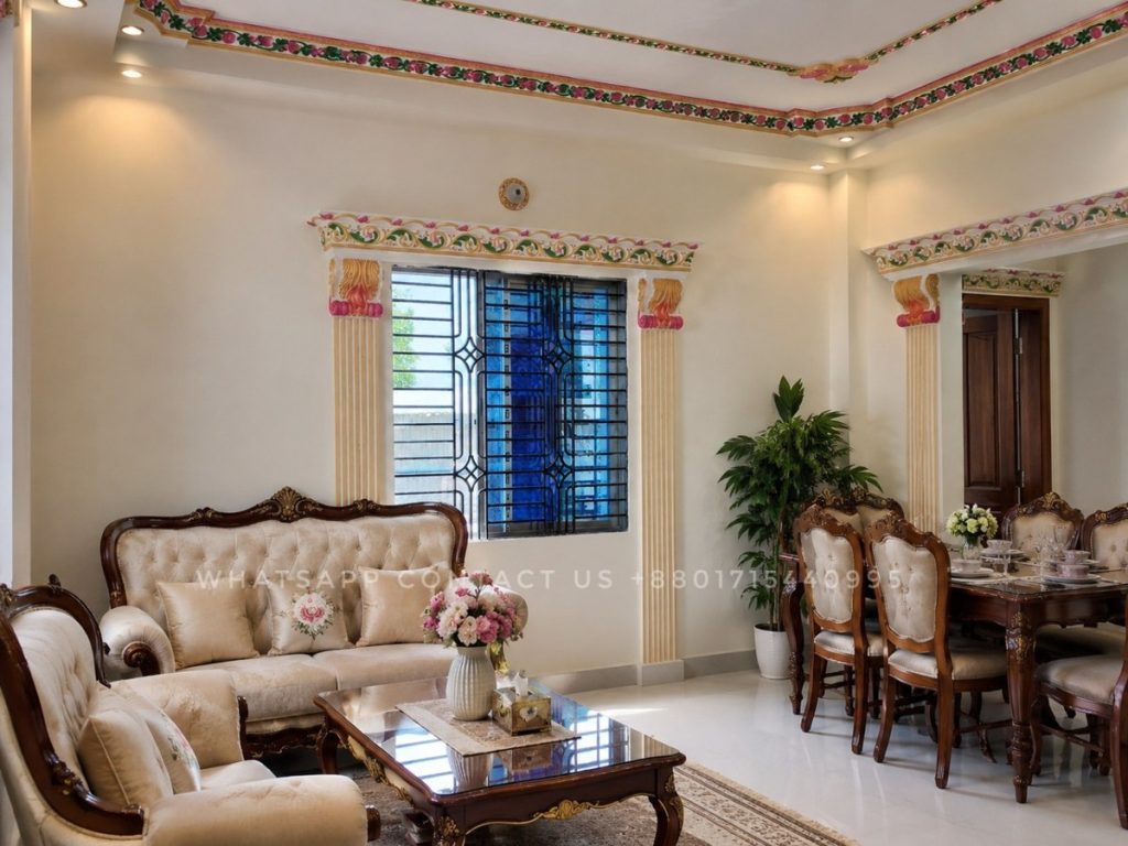 Modern Gypsum Cornice Design