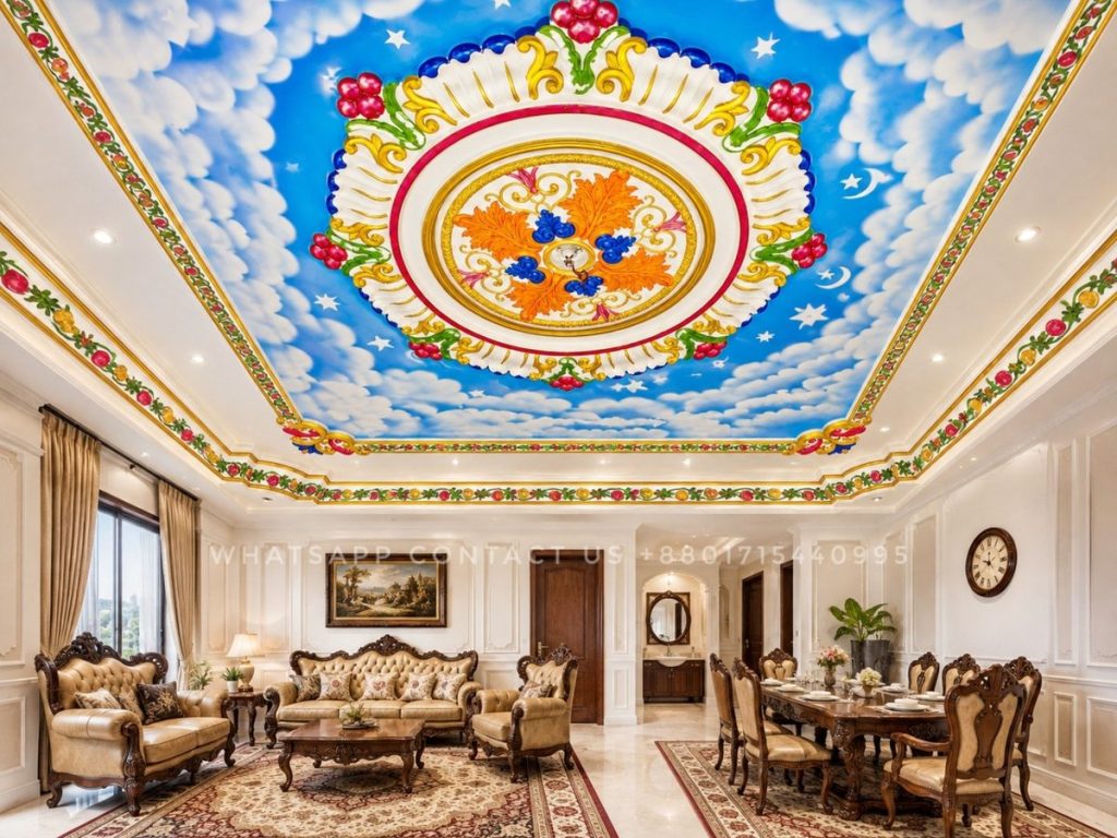 Decorative Gypsum Cornice Design