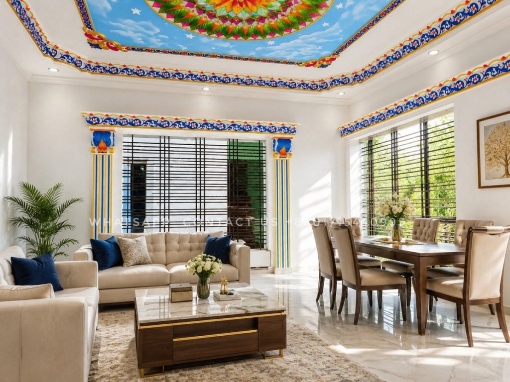 Professional Gypsum Cornice Finishing