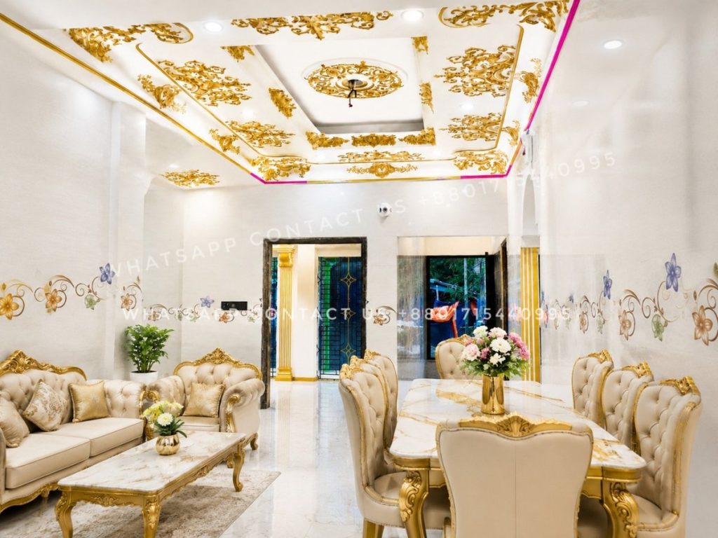 Gypsum Victorian Ceiling Design