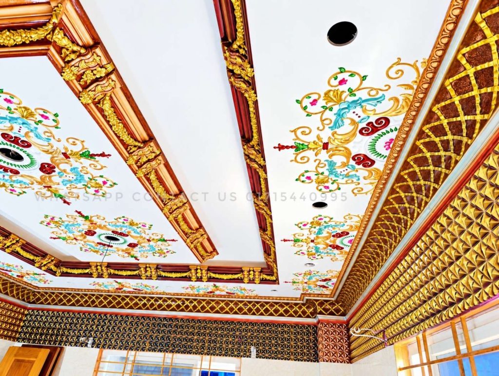 Gypsum Victorian Ceiling Design