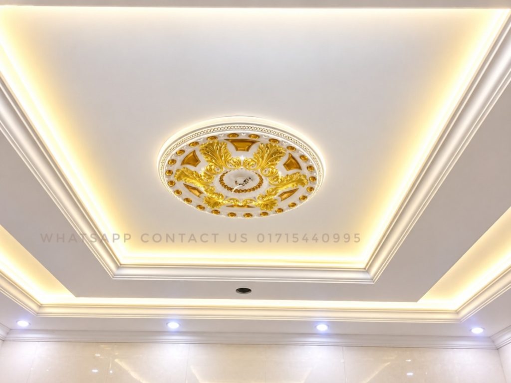 Simple And Tasteful Gypsum Design